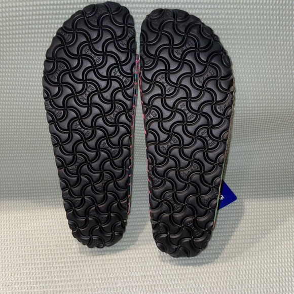 BIRKENSTOCK ARIZONA GATOR GLEAM RASPBERRY 2 BAND SANDALS NWT W40/9 Narrow - Picture 9 of 9